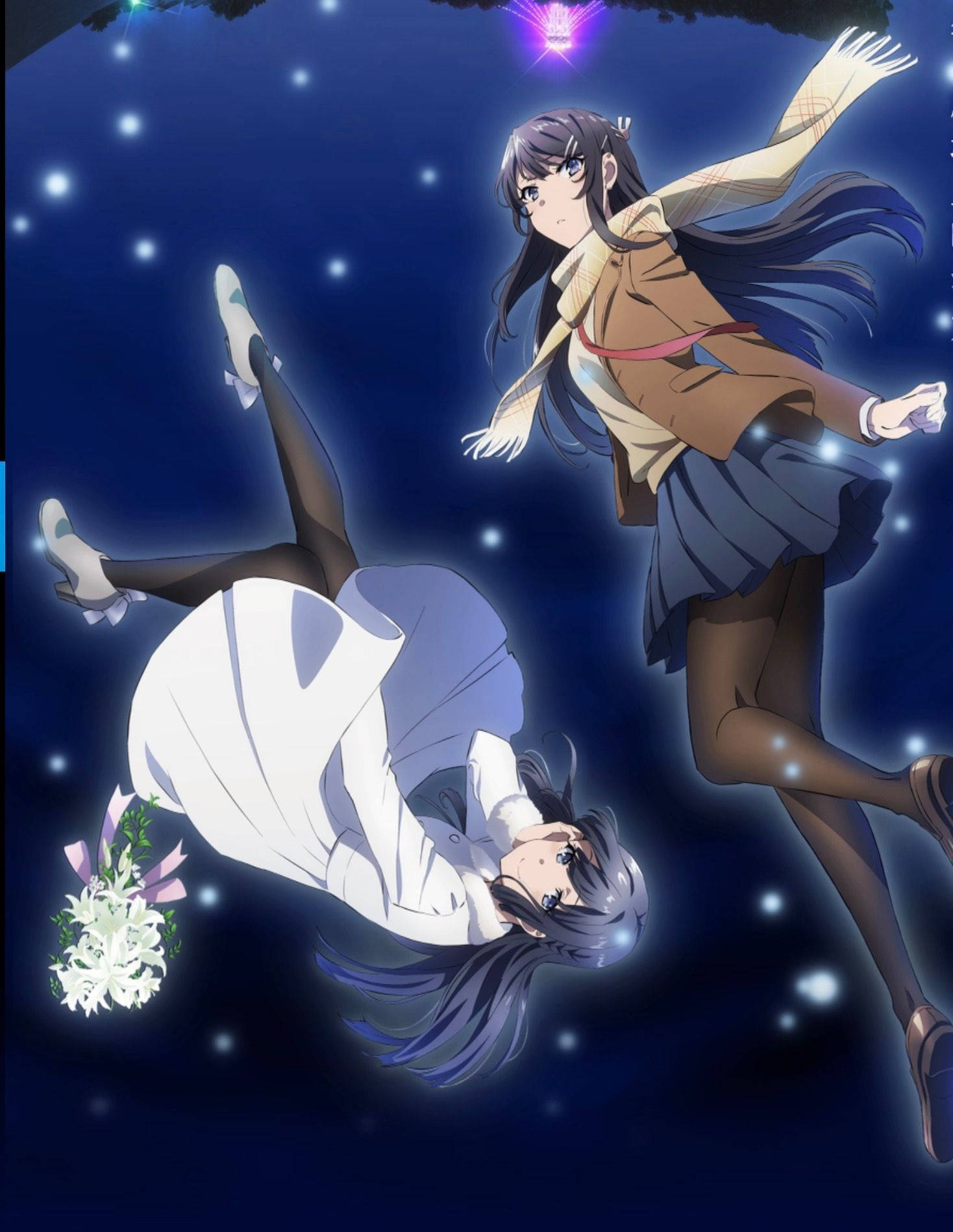 Rascal Moenie Droom Van Bunny Girl Senpai — 4K anime GIF Muurpapier