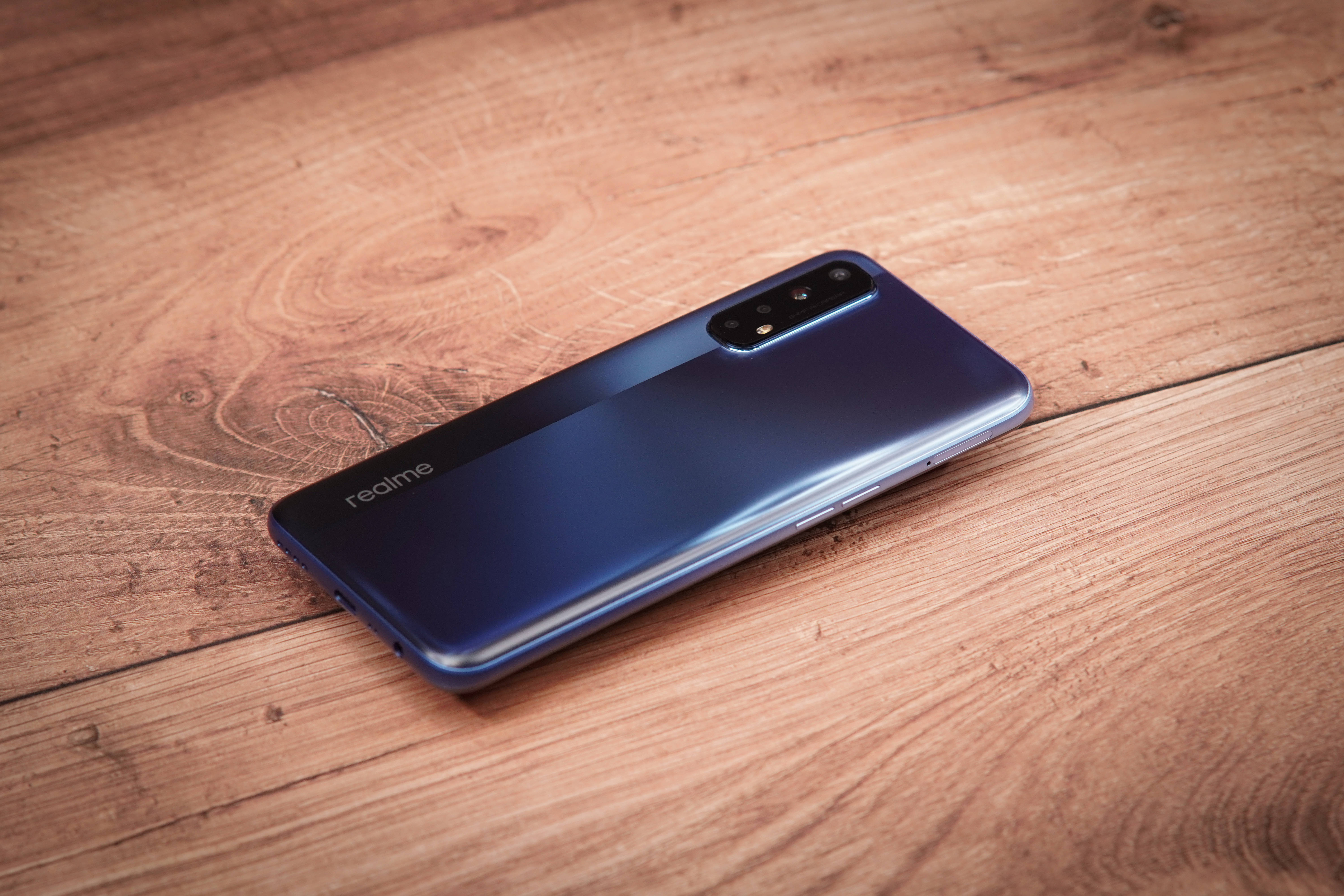 Realme 7 Swart Muurpapier