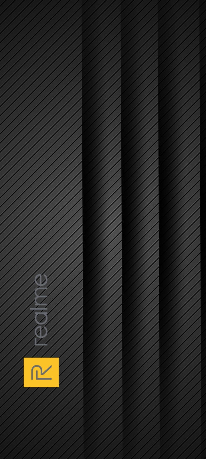 Realme-logo Parallellyne Muurpapier