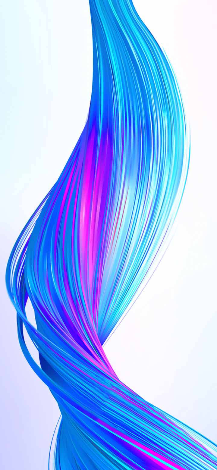 Realme Strands Of Colors Muurpapier