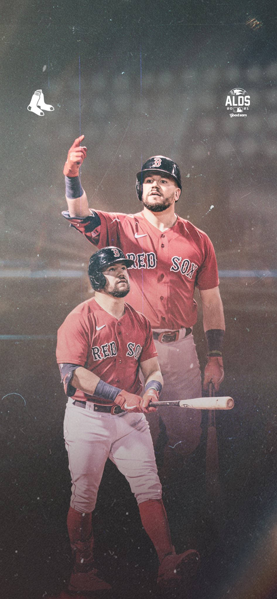 Red Sox Player Kyle Schwarber Muurpapier