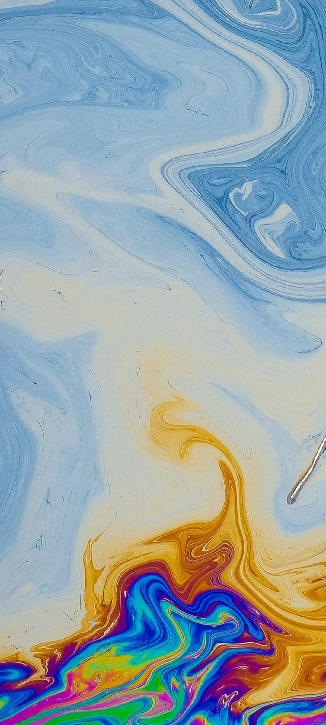 Redmi Note 10 Kleurvolle Olie op Water Muurpapier