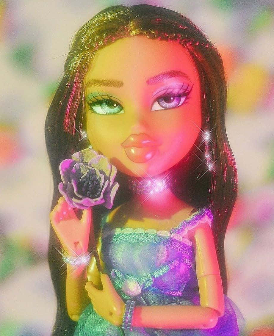 Reënboog Estetiese Bratz Pop Muurpapier