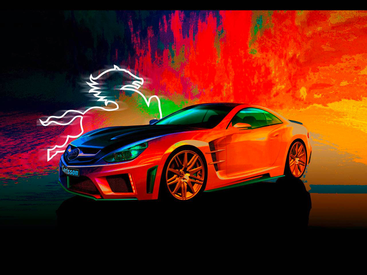 Regtig Koel Motors Carlsson C25 Muurpapier