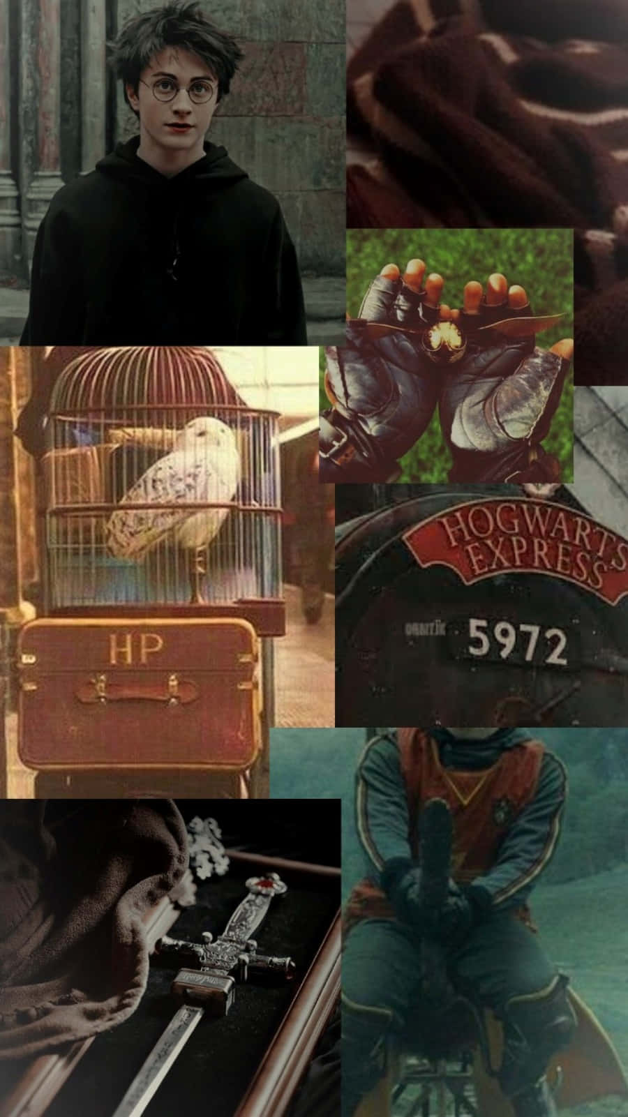 Reis deur Hogwarts Muurpapier