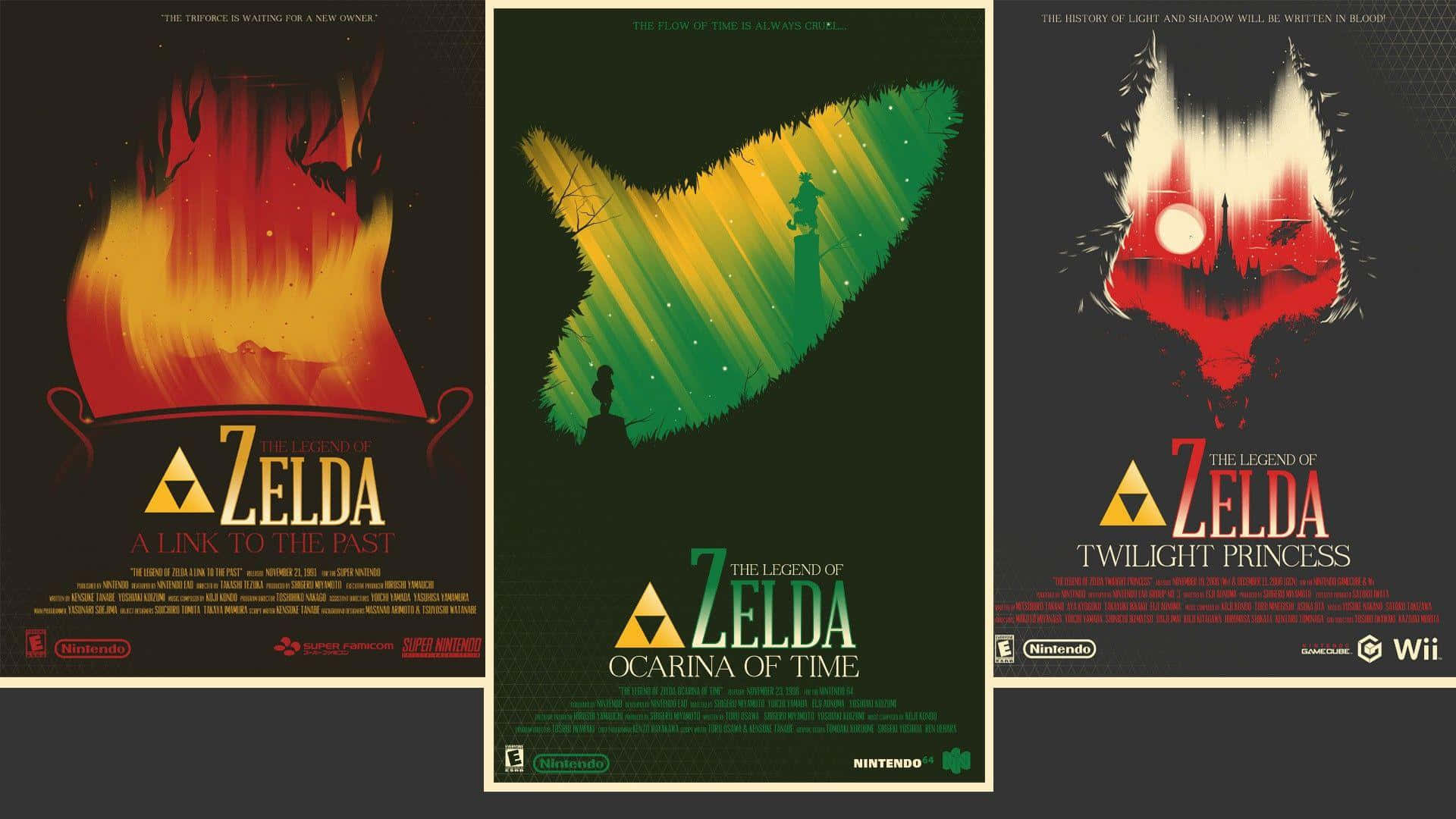 Reis na 'n Meeslepende Wêreld van Avontuur met The Legend of Zelda: Twilight Princess Muurpapier