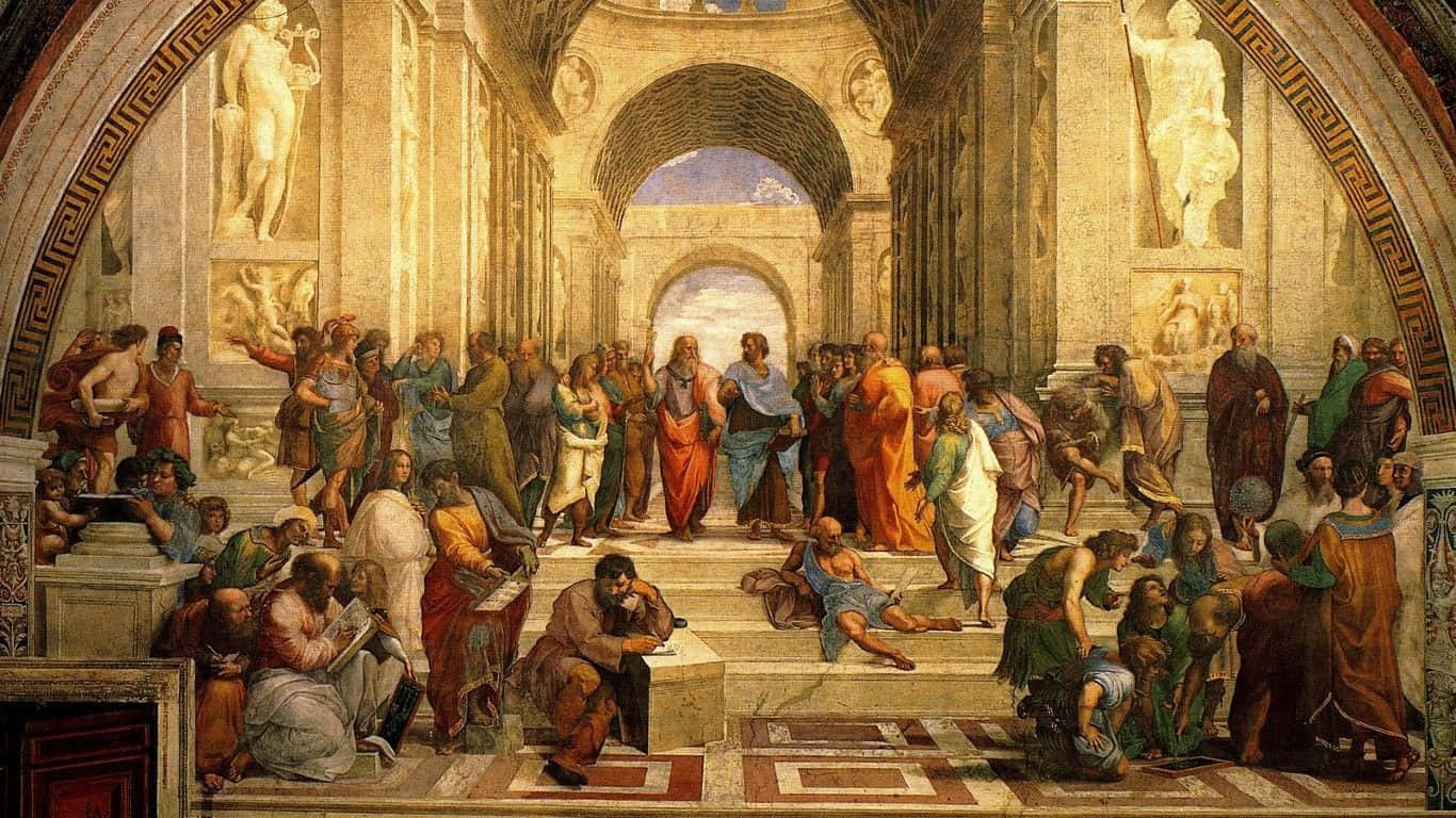 Renaissance Estetika — Estetiese kuns Muurpapier