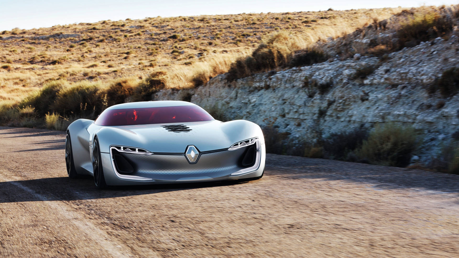Renault Trezor Motor 4K agtergrond. — Motor GIF Muurpapier