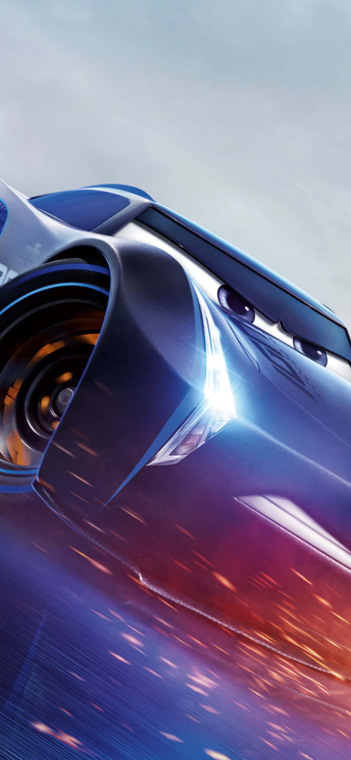 Racer Jackson Storm iPhone X Cars Background Muurpapier