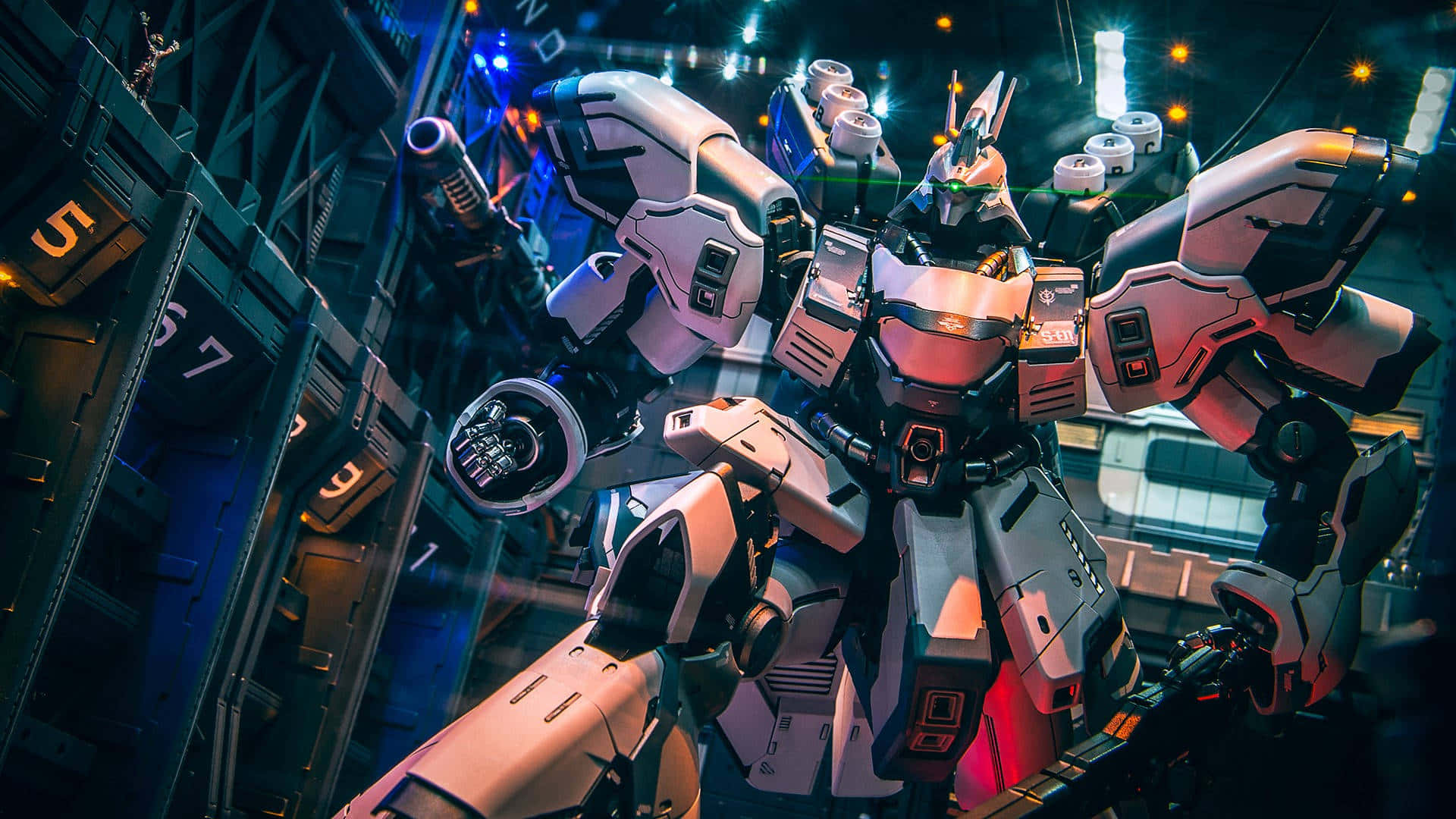 Reuse Sazabi Muurpapier