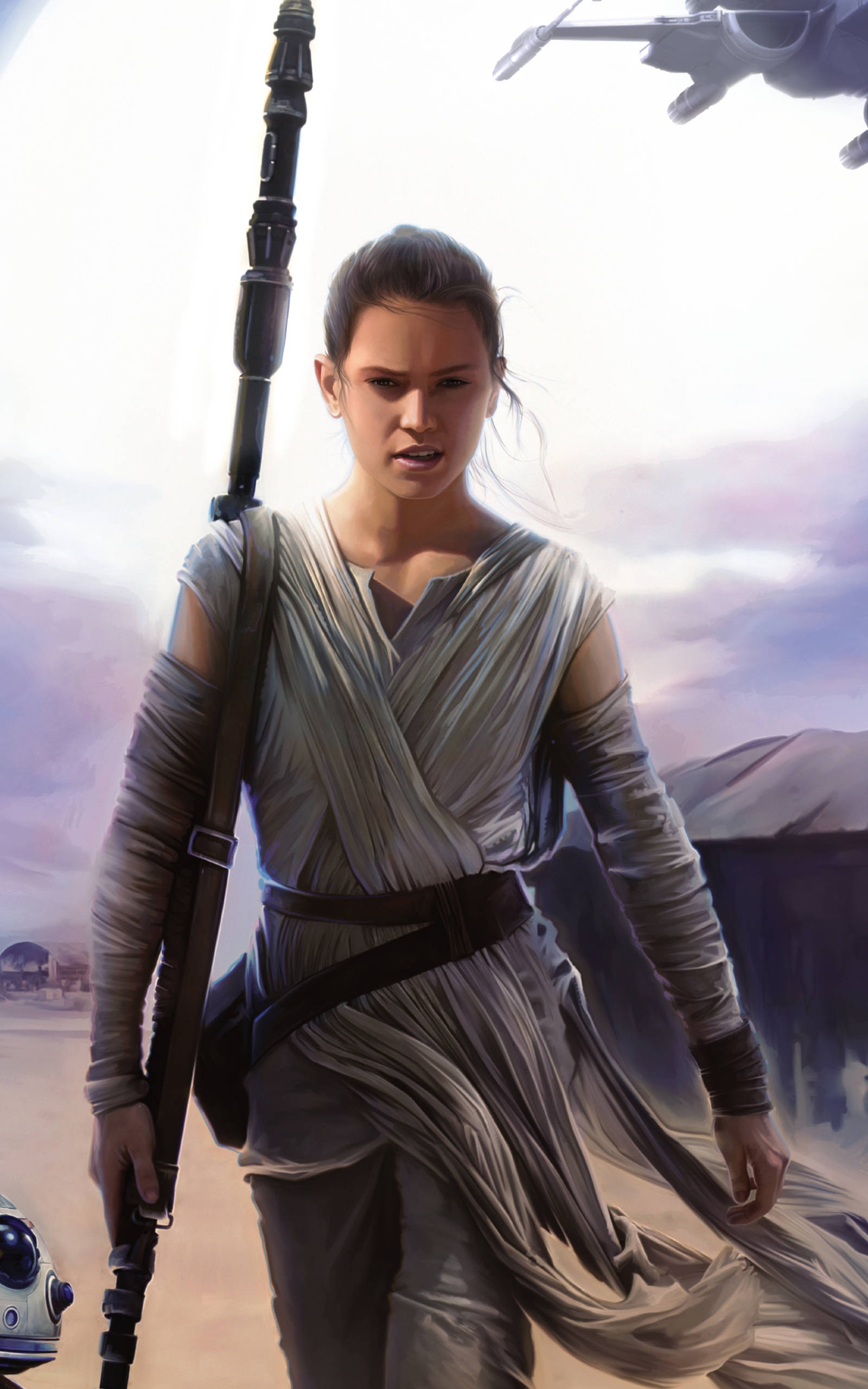 Rey Skywalker Star Wars Tablette Muurpapier