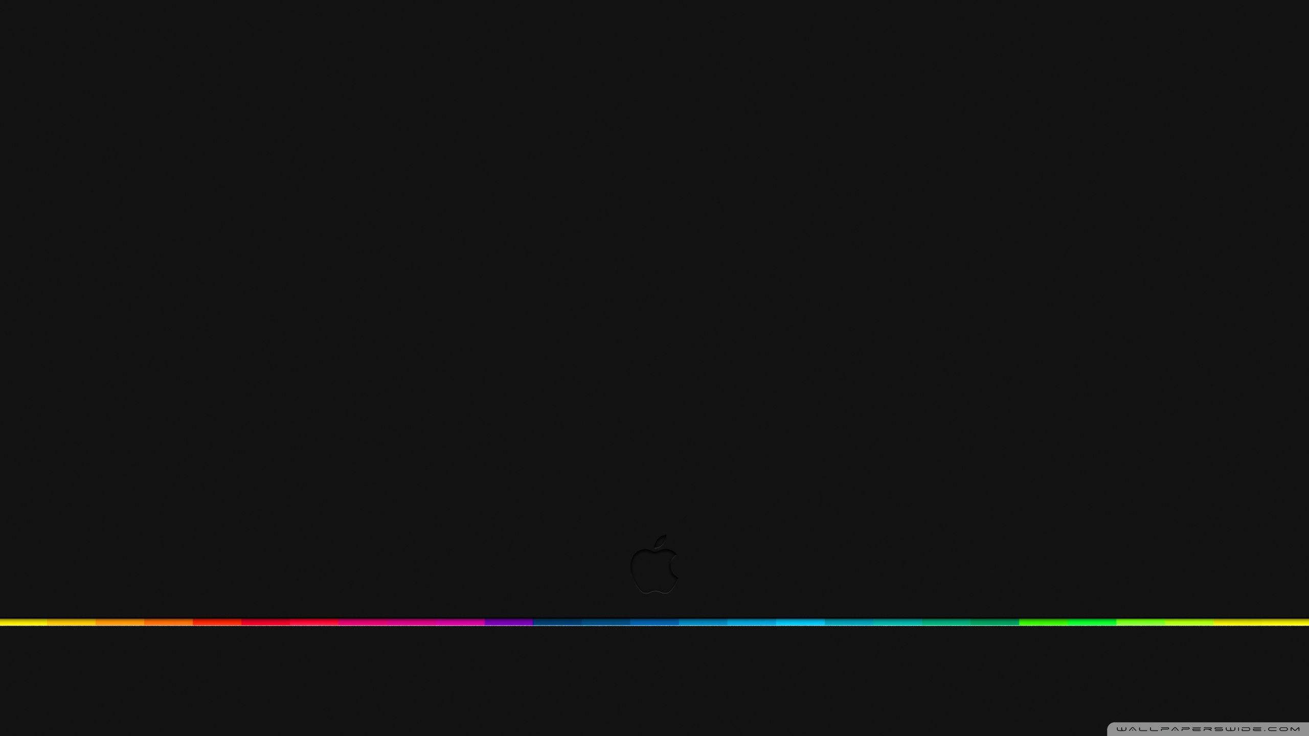 RGB 4K Lyn Apple-logo Muurpapier