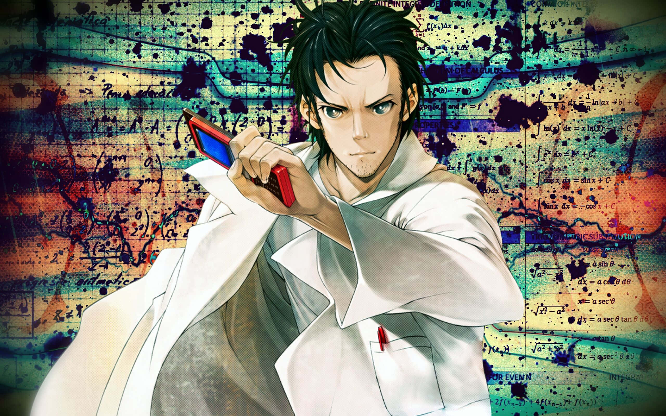 Rintaro Okabe - Die Eksentrieke Wetenskaplike van Steins;Gate Muurpapier