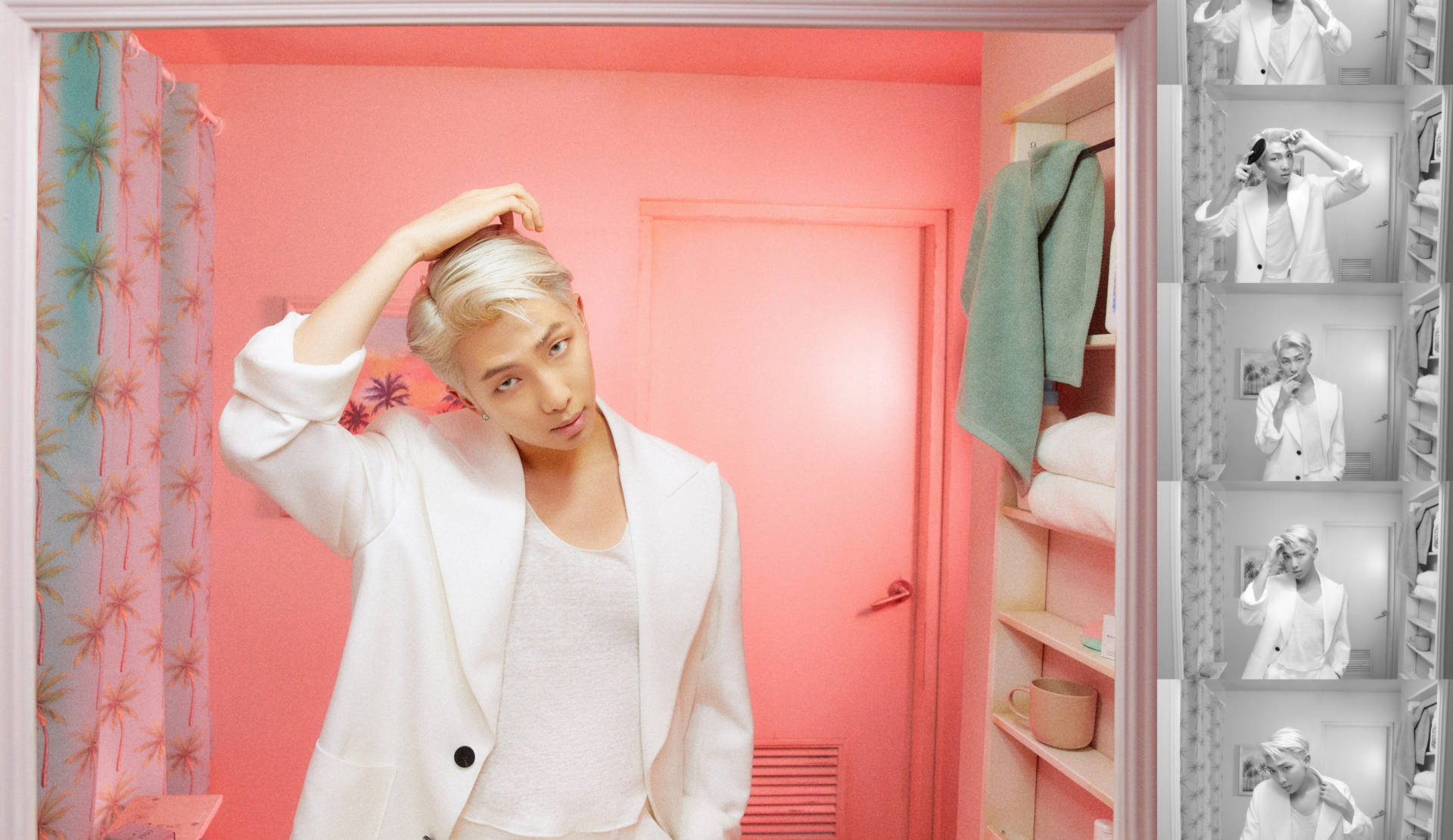RM BTS vir Map of the Soul Persona Muurpapier