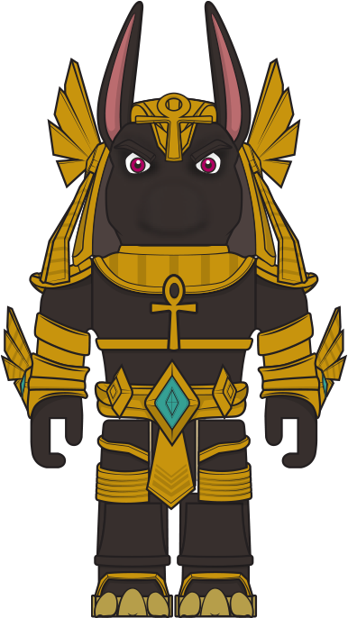 Roblox Anubis-avatar-kostuum Muurpapier