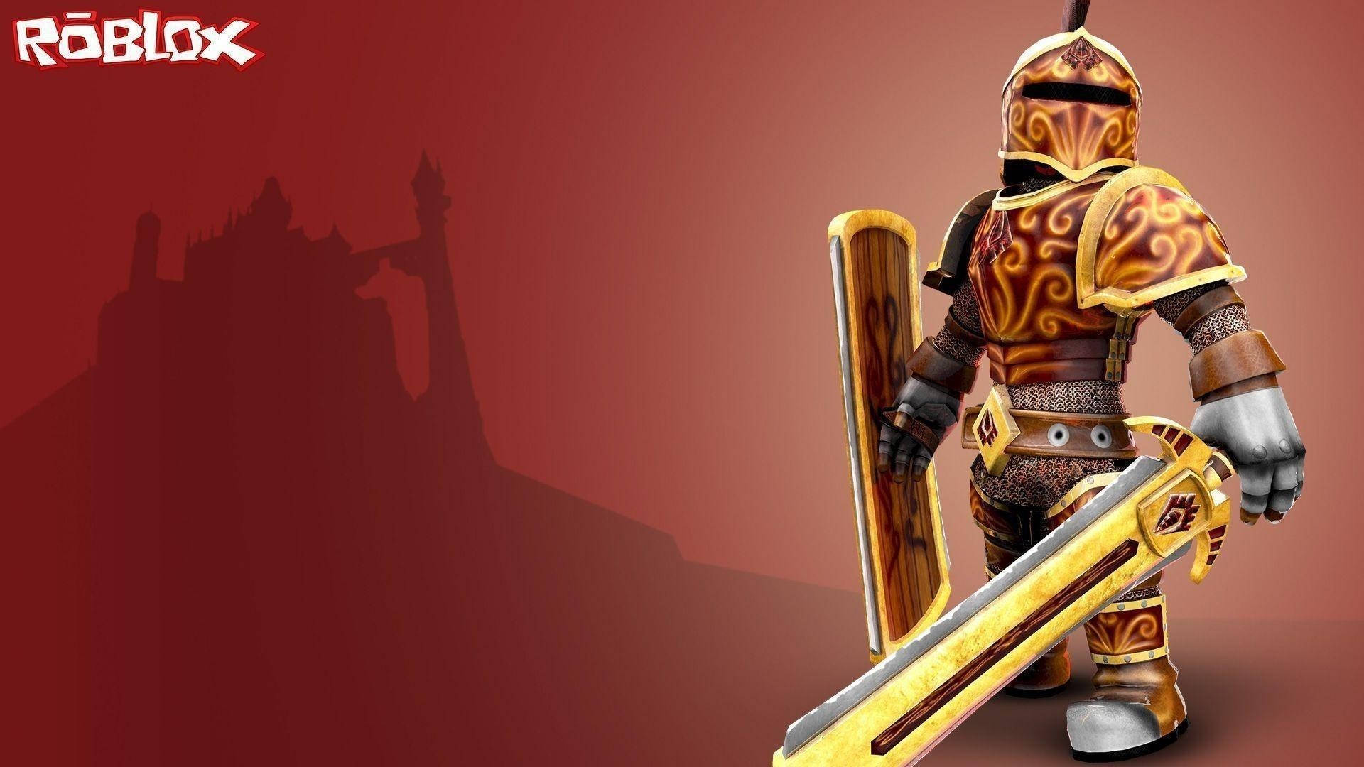Roblox Avatar Ridder Muurpapier