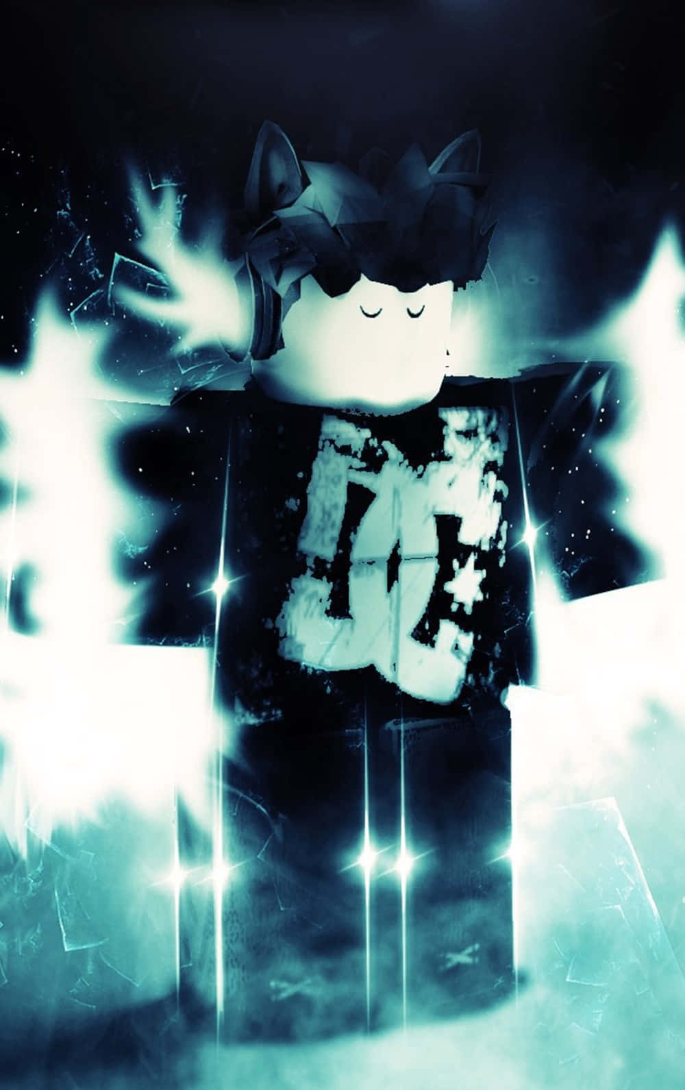 Roblox Emo DC Karakter iPhone Muurpapier