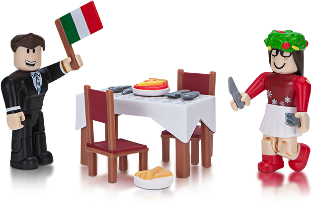 Roblox Italiaanse Dinee-toneel Muurpapier