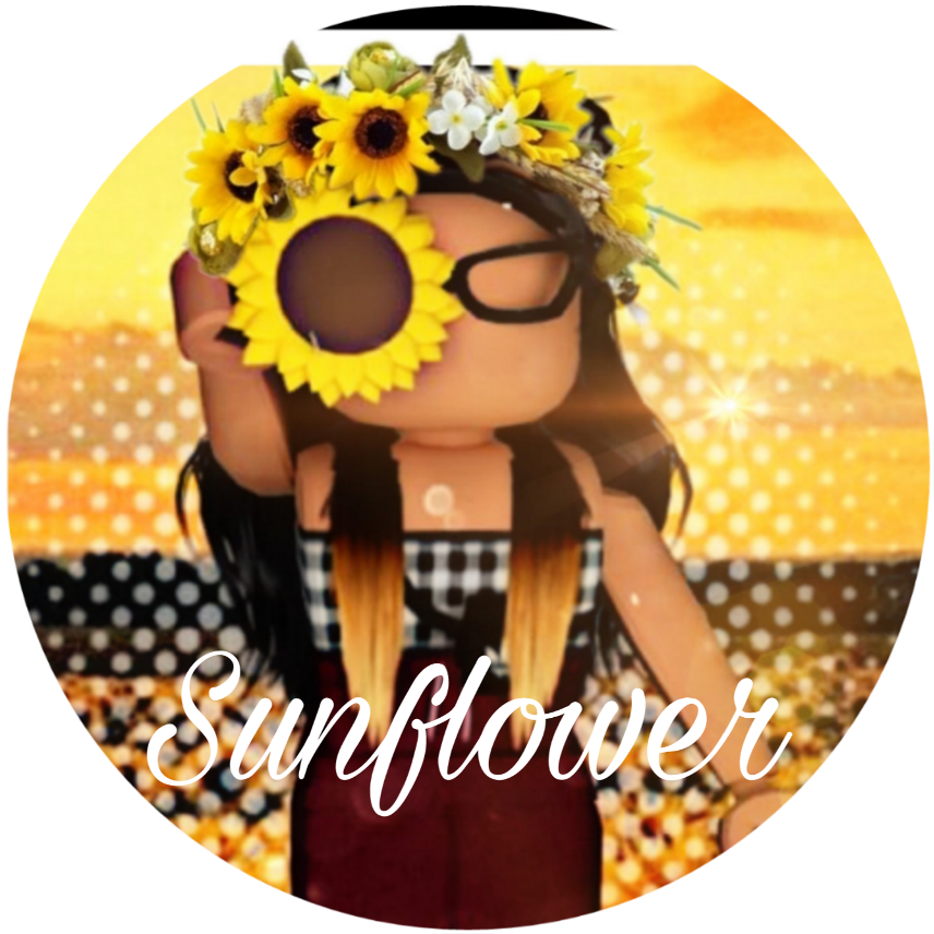 Roblox Sonneblom Avatar Profiel Muurpapier