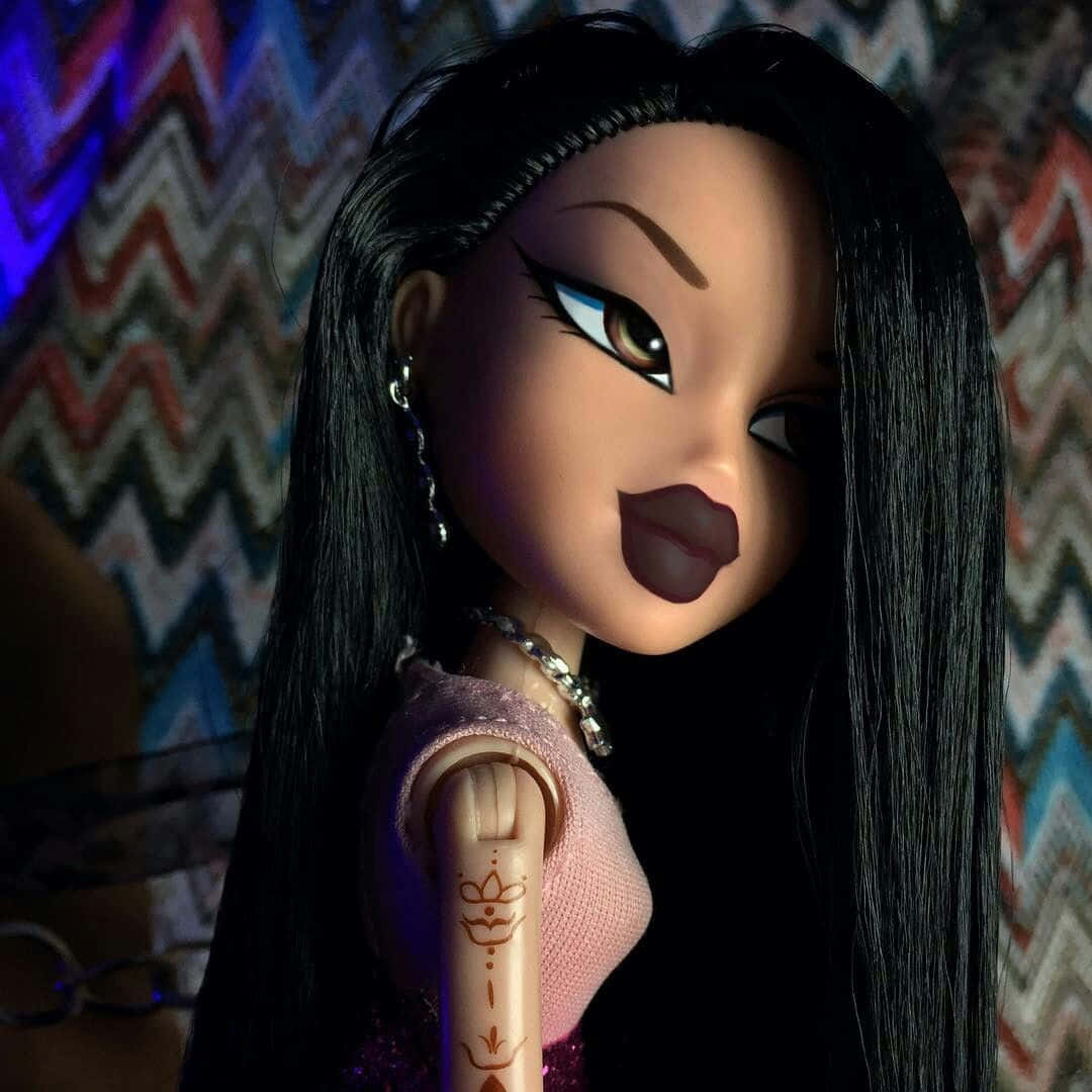 Rock die lewendige styl van Bratz Aesthetic! Muurpapier