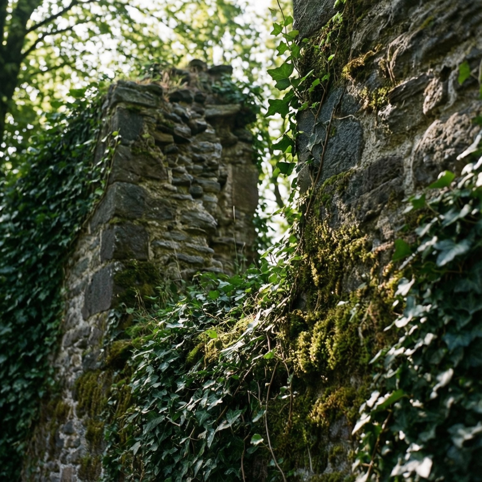 Roermond Ou Muurruïnes Muurpapier