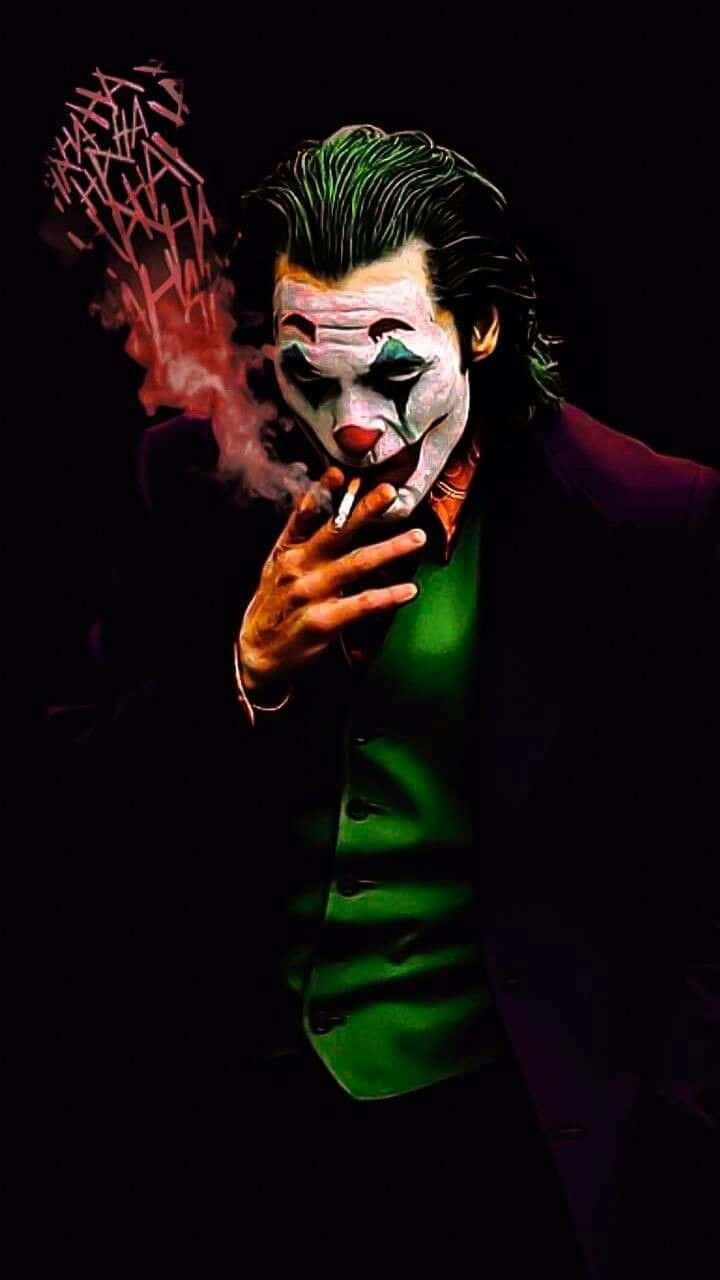 Rokende Joker Profielfoto Muurpapier