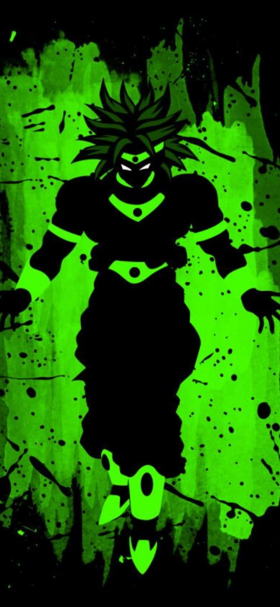 Rol Maklik op die Gladde Broly iPhone Vertoning Muurpapier