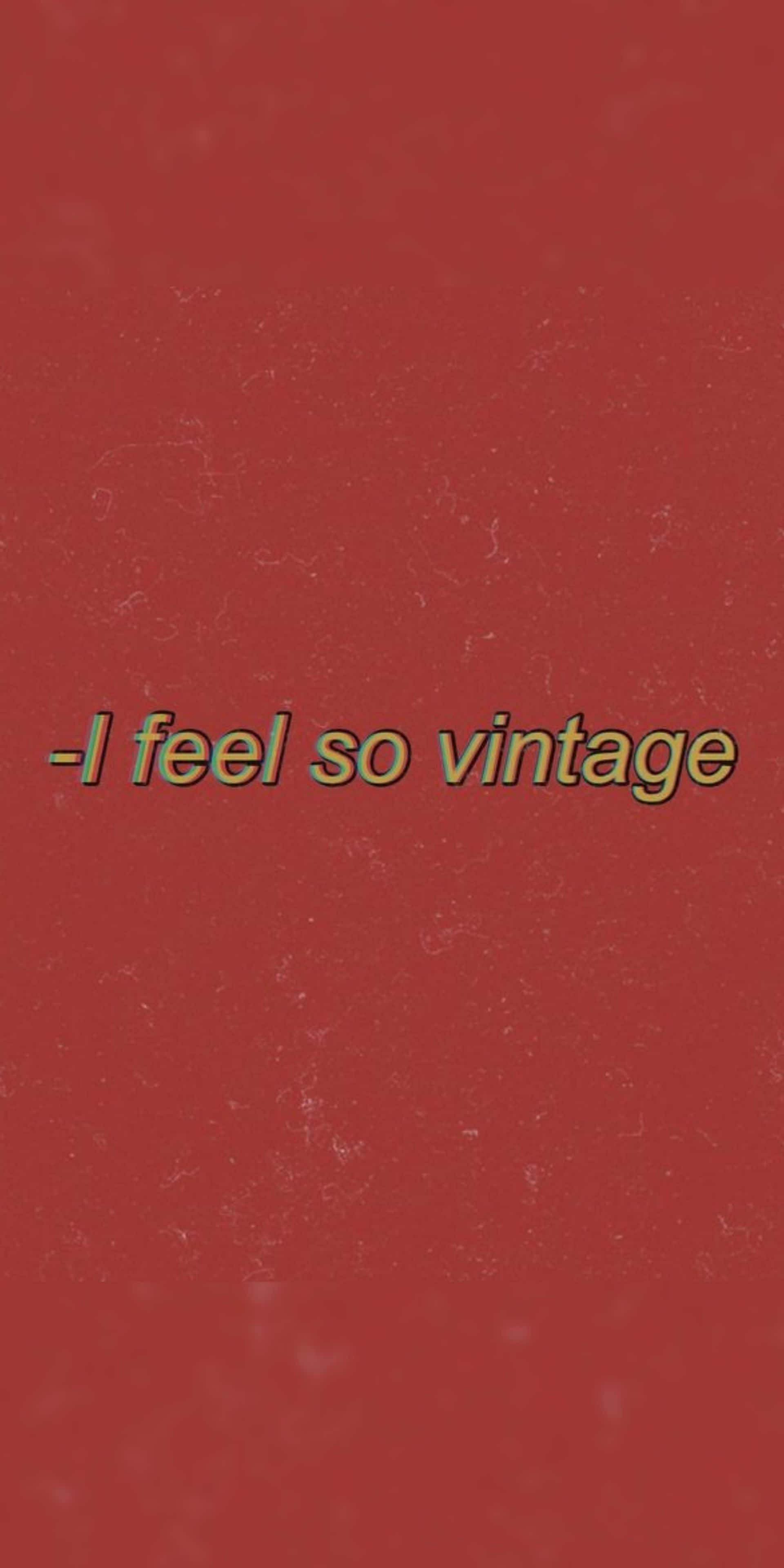Rooi Estetiese Tumblr Ek Voel So Outyds Muurpapier