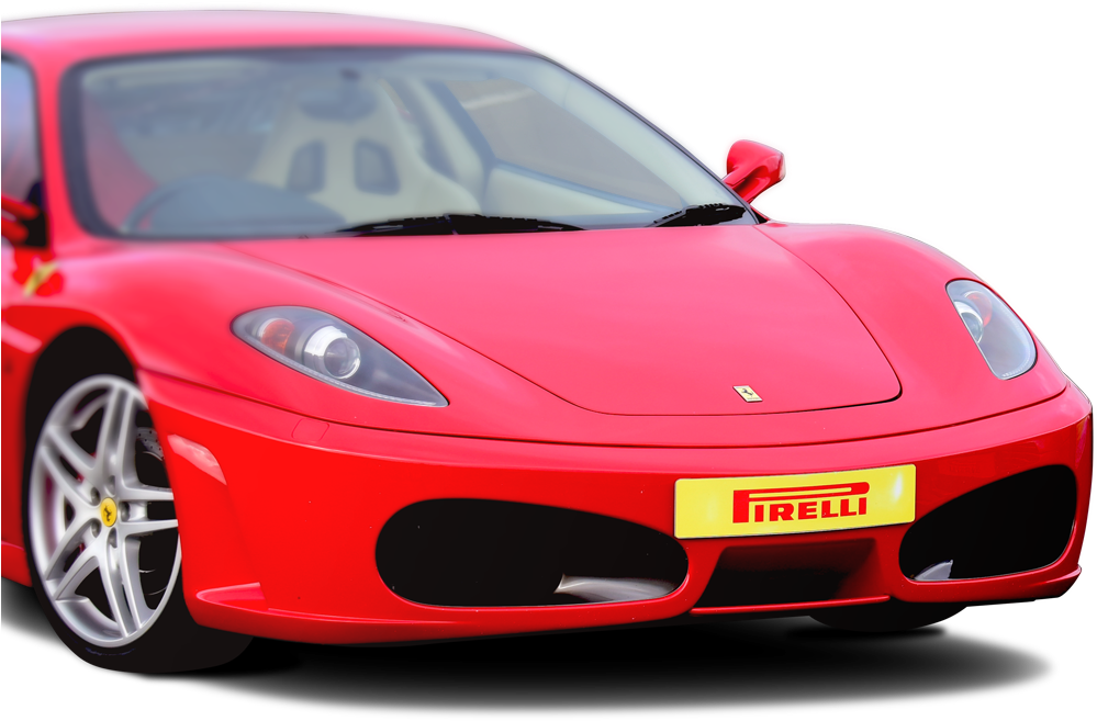 Rooi Ferrari Vooraansig Muurpapier