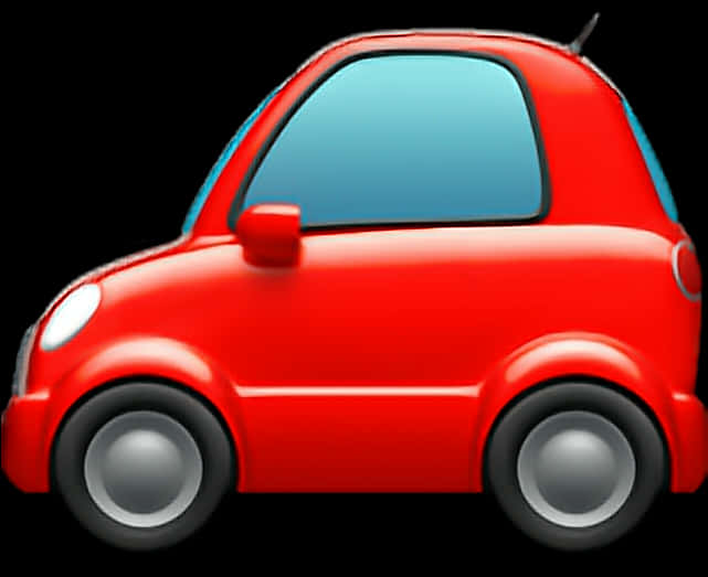 Rooi Kompakte Motor Illustrasie.JPG Muurpapier