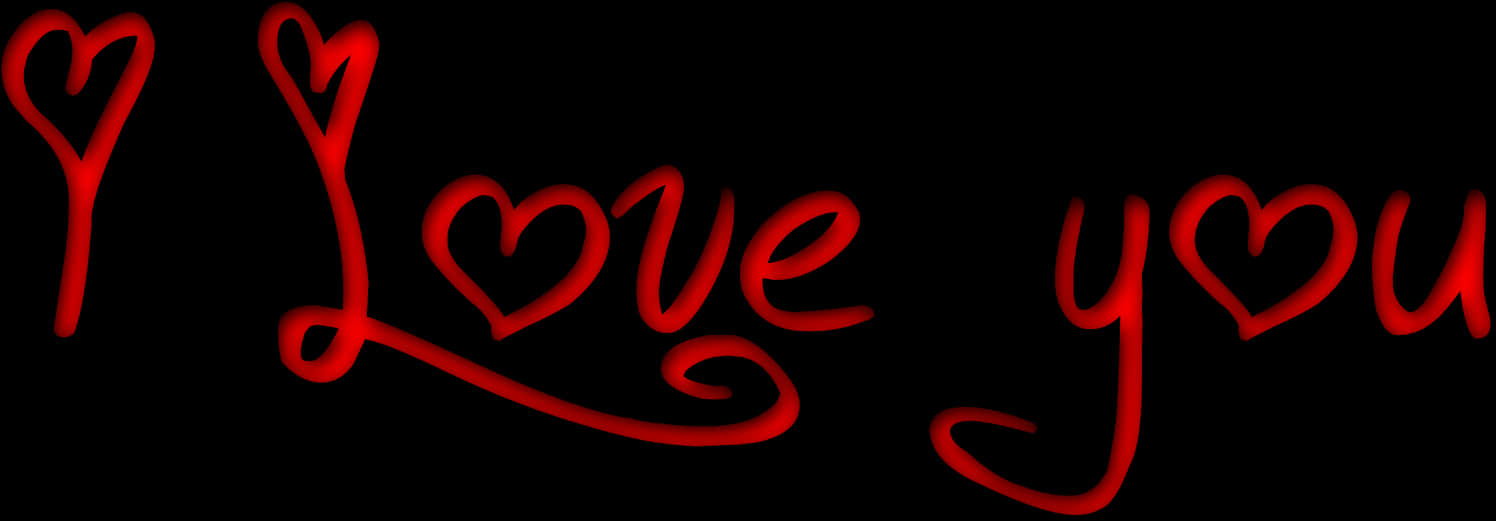Rooi Liefde Jy Kalligrafie Muurpapier