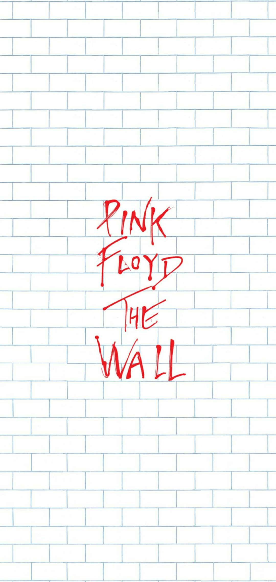 Rooi Pink Floyd The Wall Muurpapier