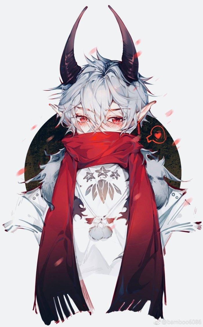 Rooi Serp D Emoon Seun Anime Muurpapier