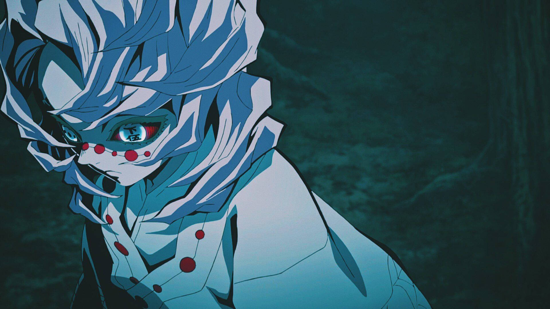 Rooi Sklera Rui Demon Slayer Muurpapier