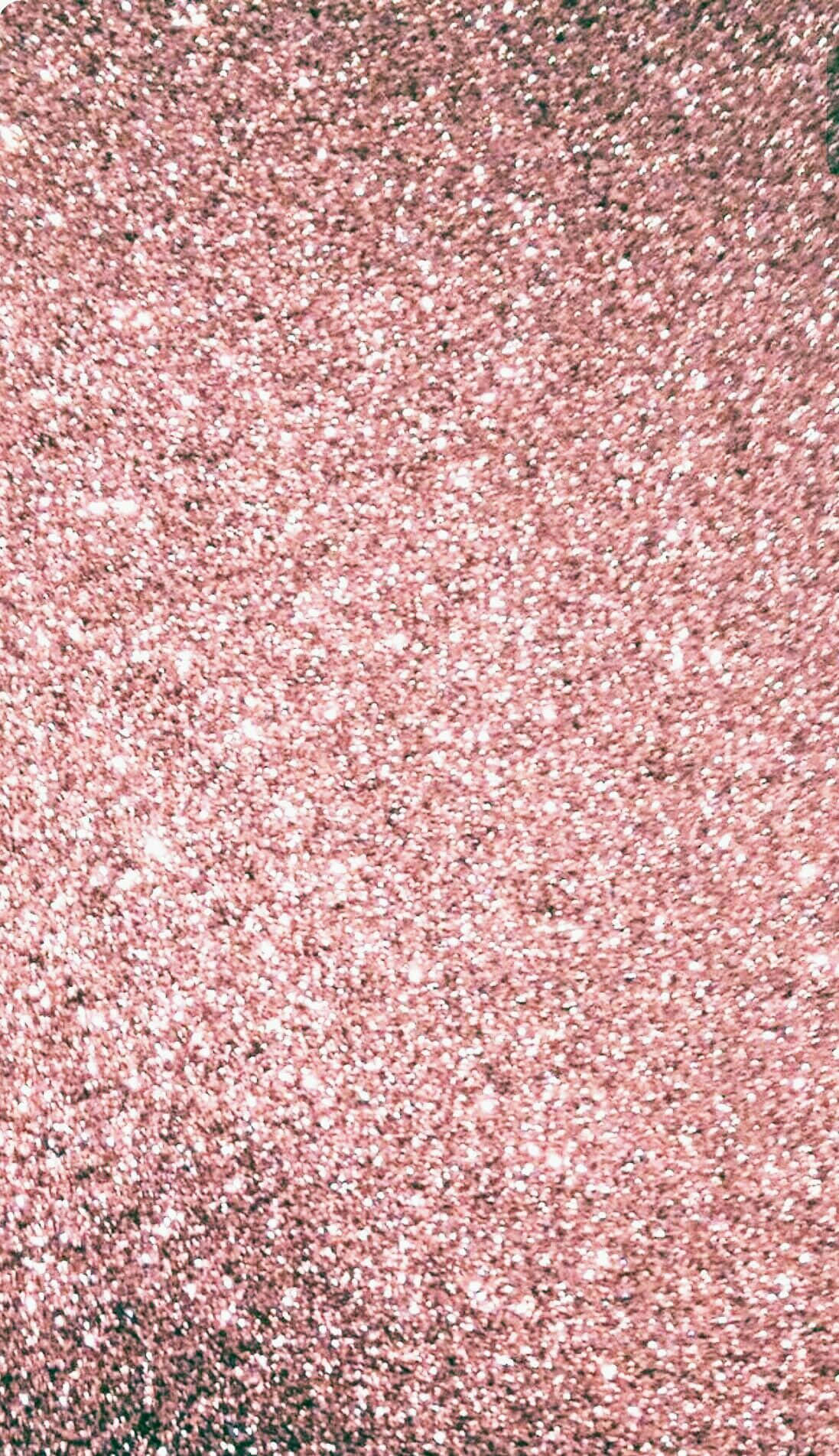 Rose Gold iPhone 5 Helder Glitter Muurpapier