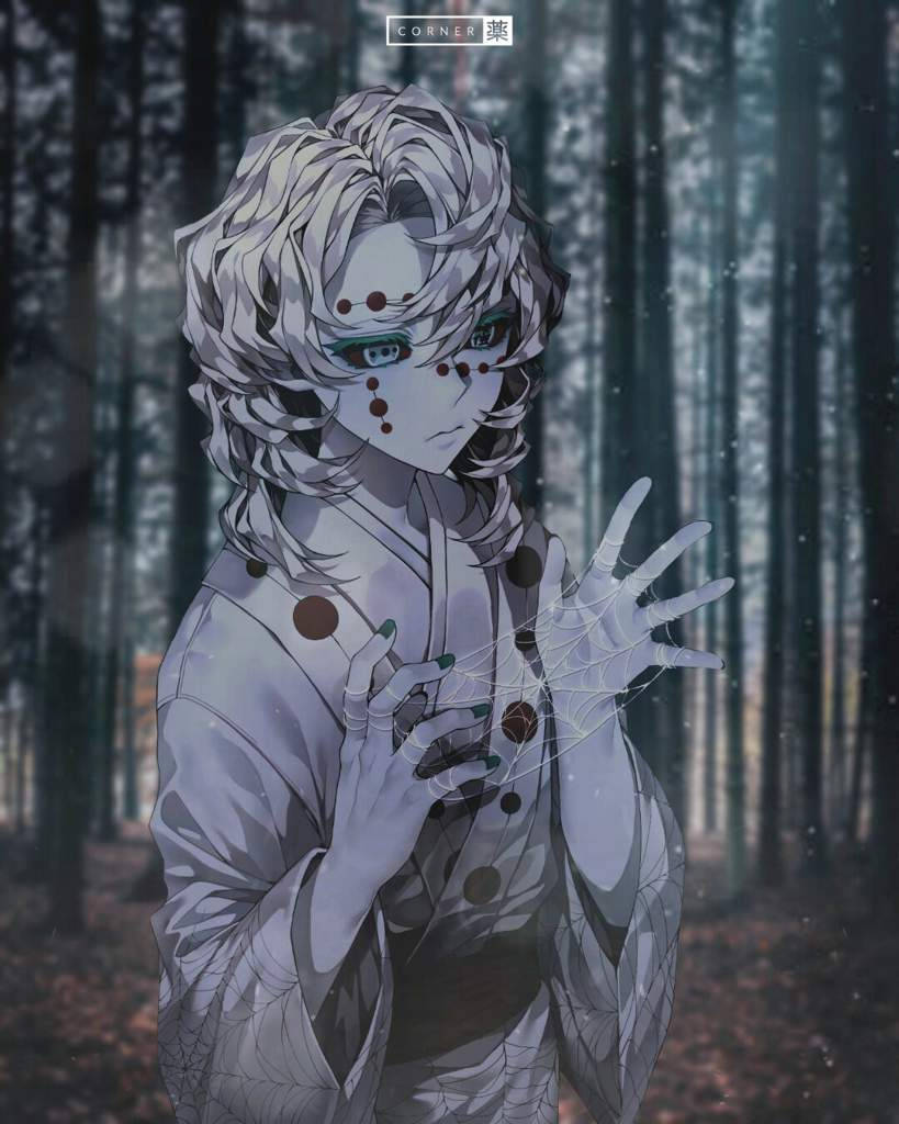 Rui Demon Slayer in die Bos Muurpapier