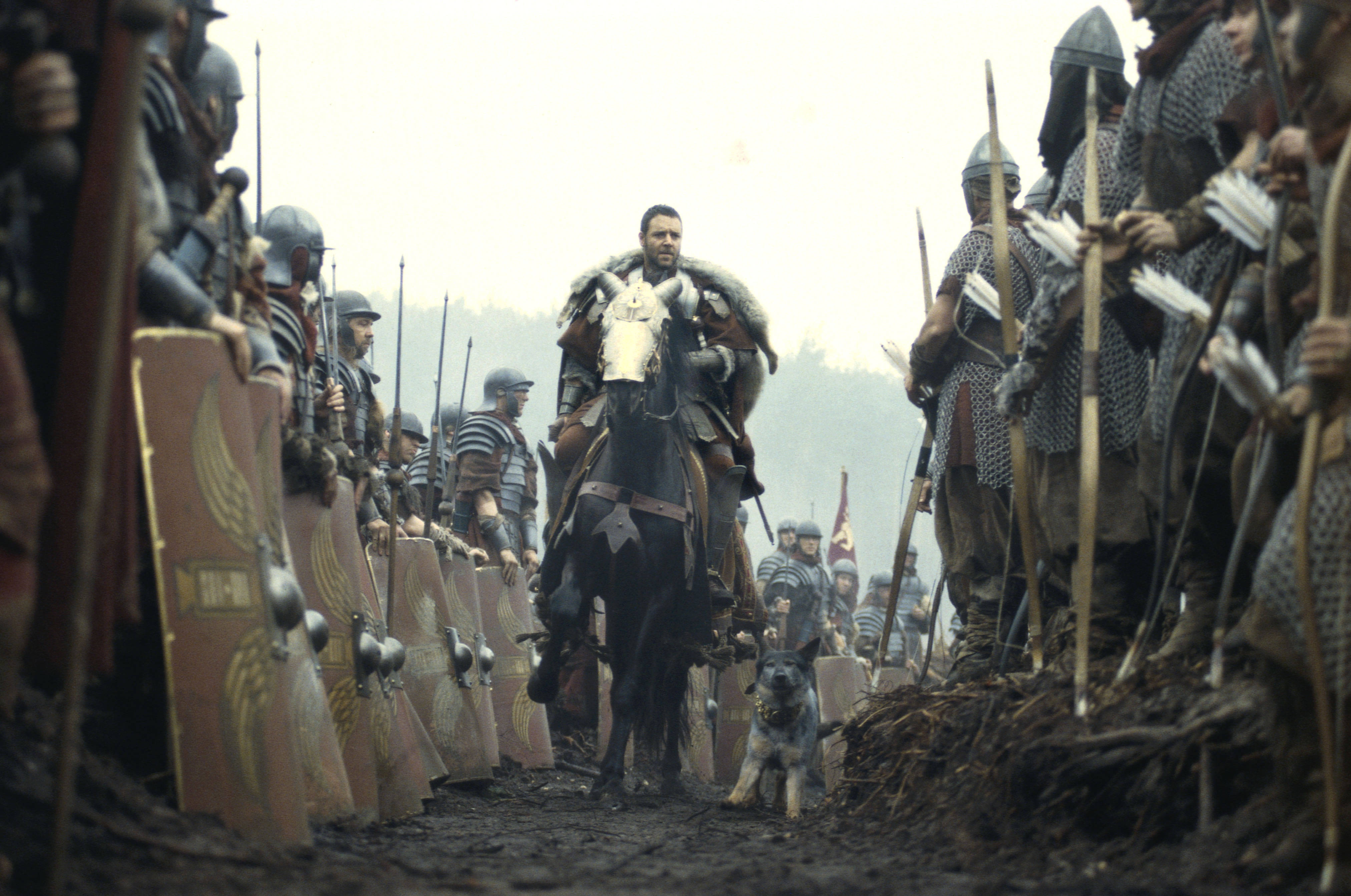 Russell Crowe Maximus Muurpapier
