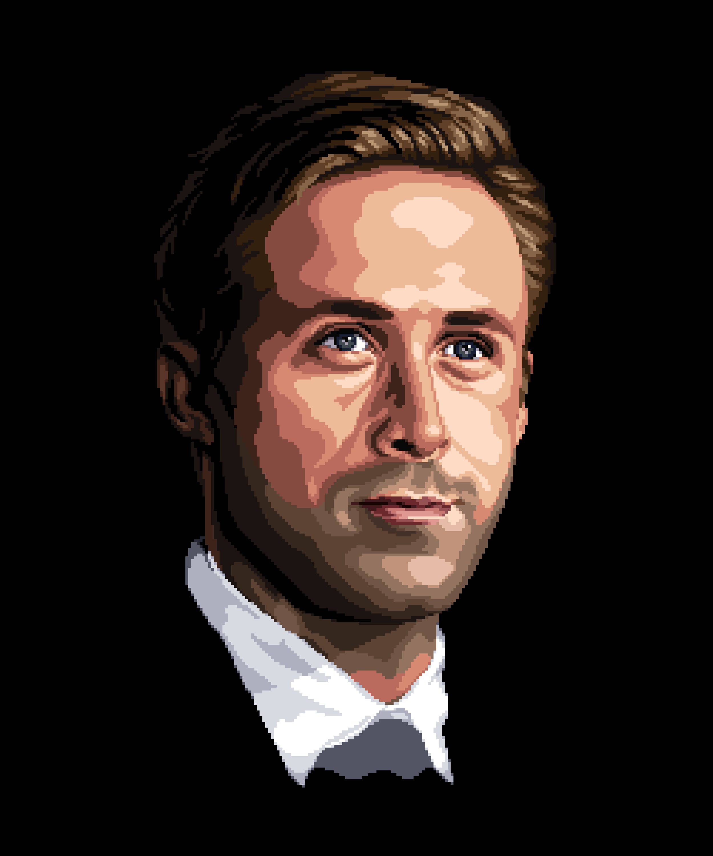 Ryan Gosling Digitale Skildery Muurpapier