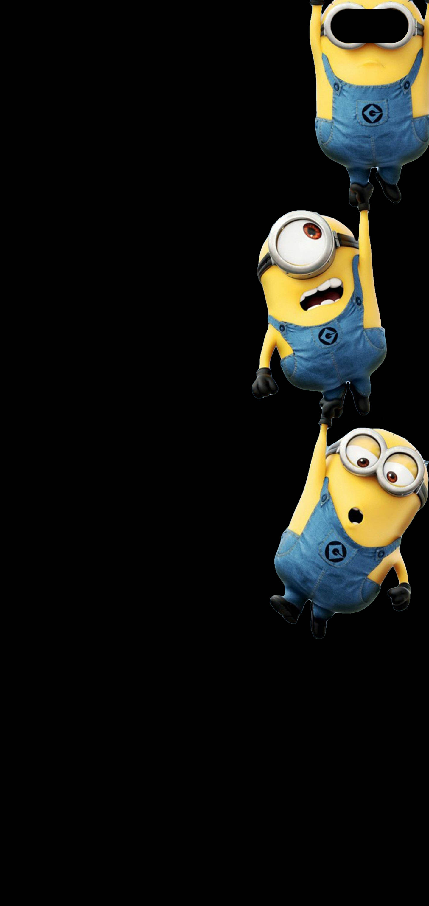 S10+ Die Minions Muurpapier