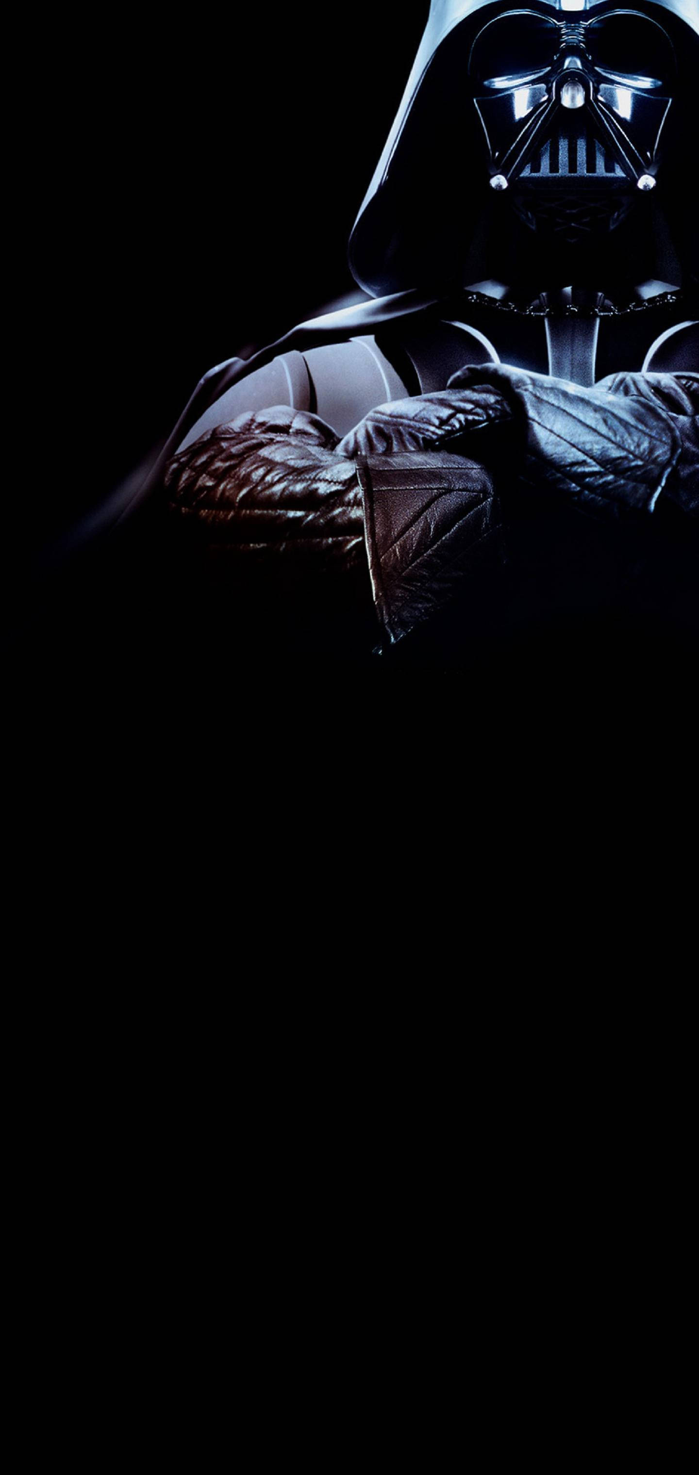 S10+ Donker Darth Vader Muurpapier