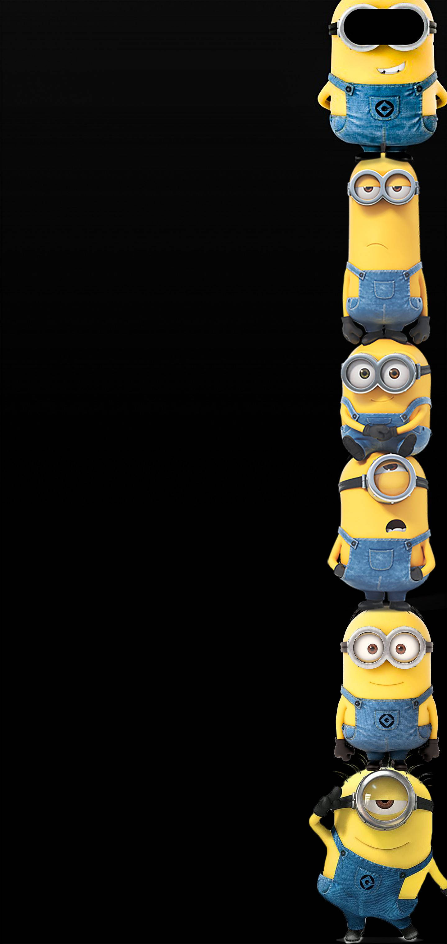 S10+ Oulike Minions Muurpapier