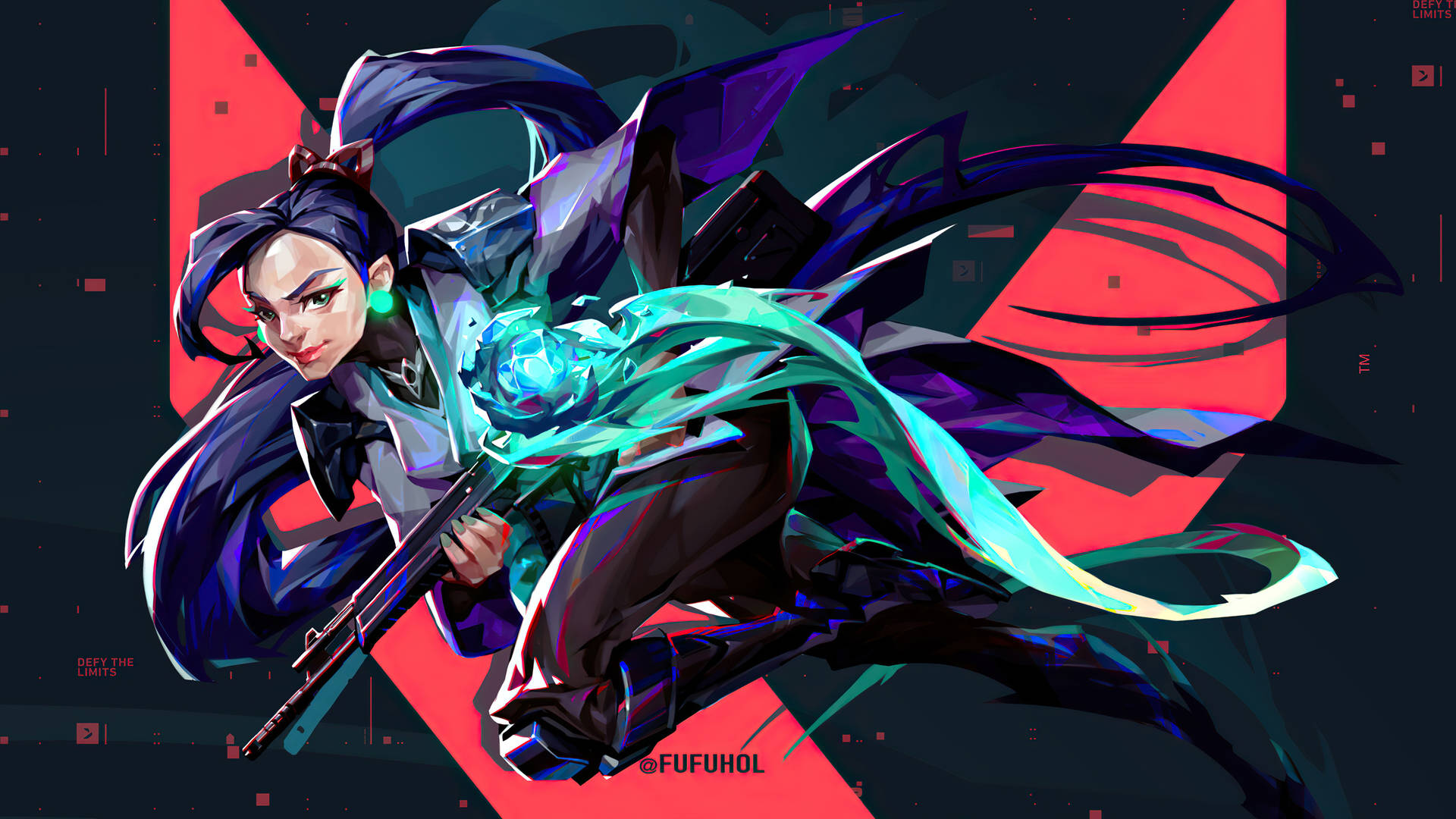 Valorant Sage agtergrond