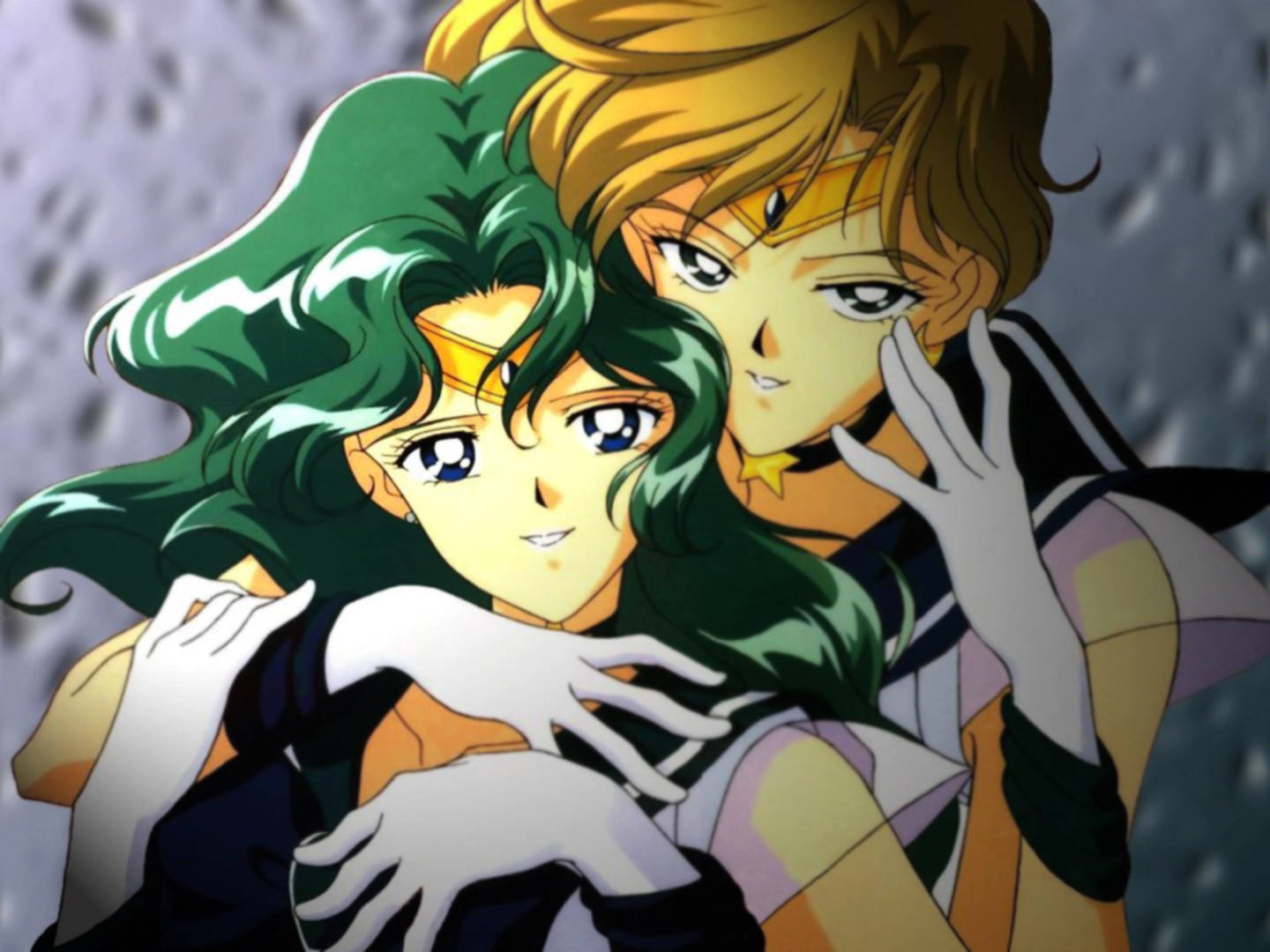Sailor Moon Anime Lesbies Muurpapier