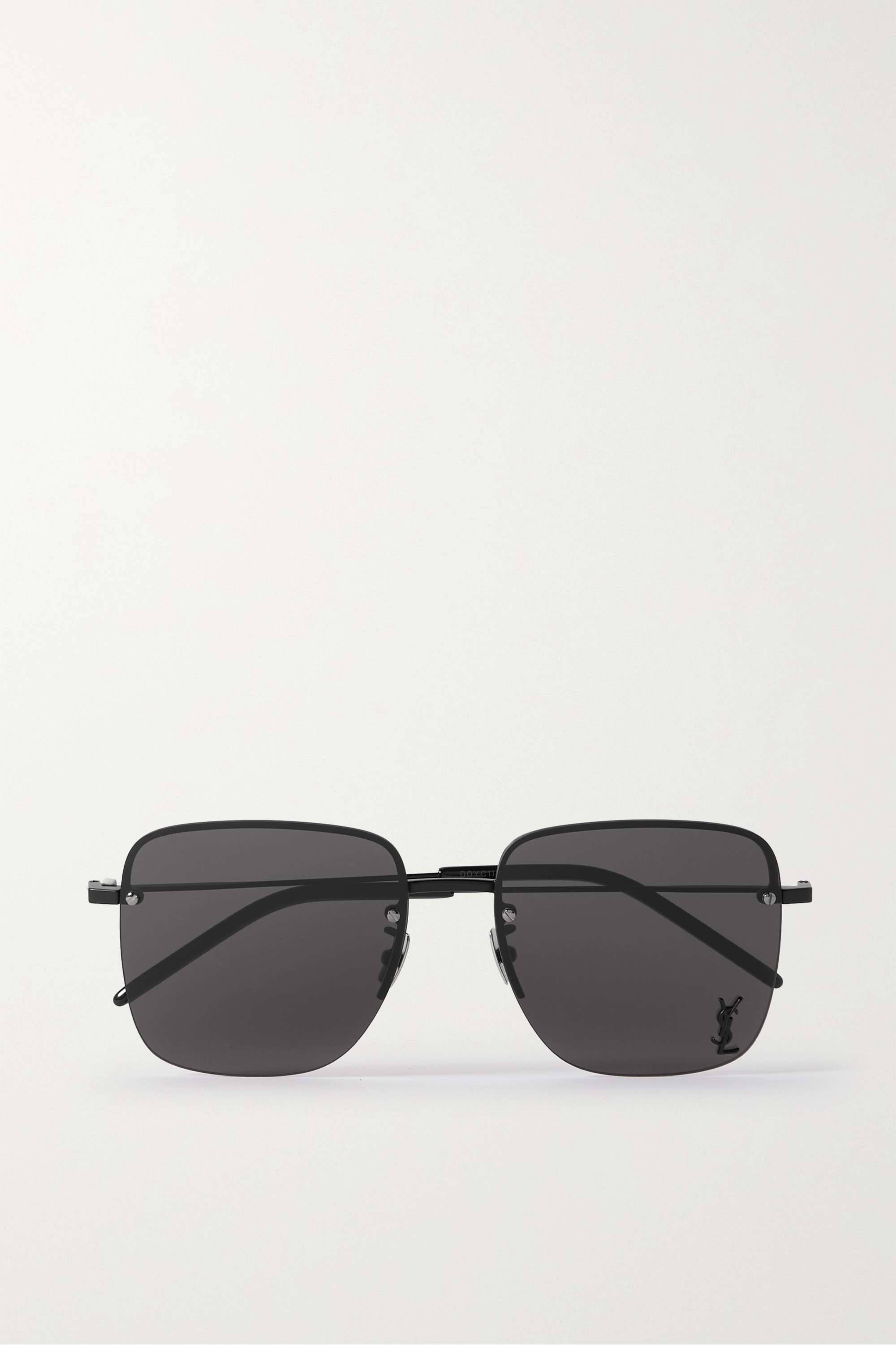 Saint Laurent Mans Ontwerper Sonbrille Muurpapier