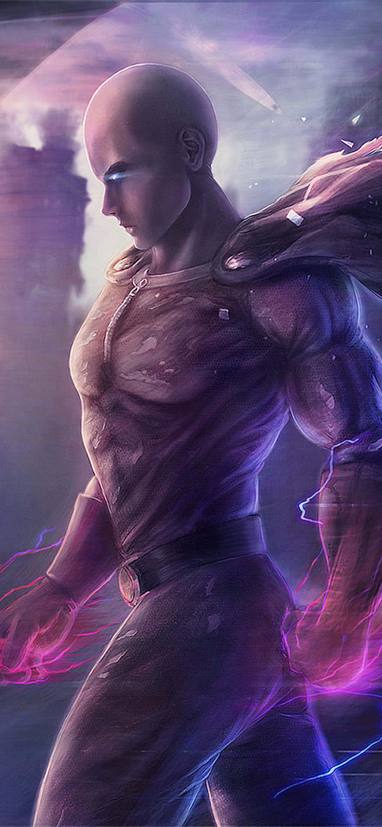 Saitama prente Muurpapier