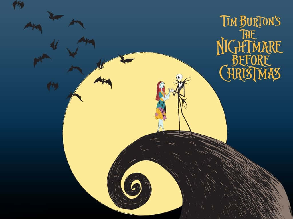 Sally Nightmare Before Christmas Kuns Muurpapier