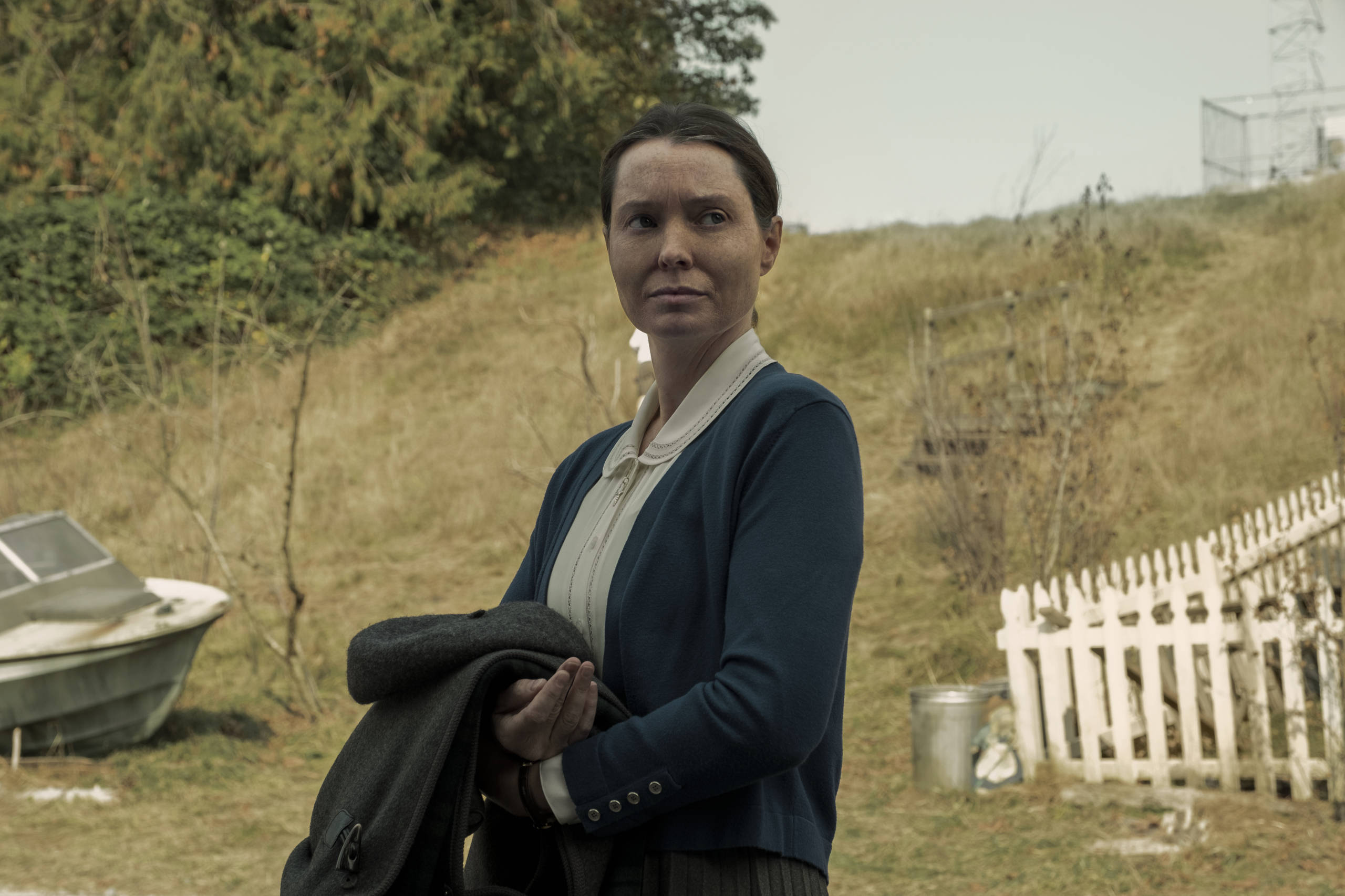 Samantha Sloyan van Midnight Mass-reeks Muurpapier