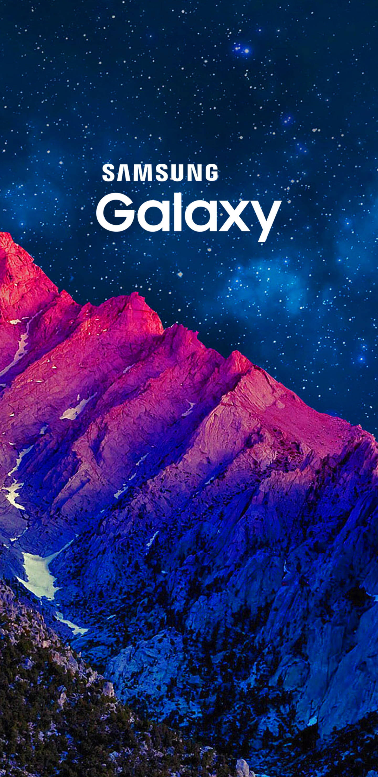 Samsung Galaxy J6 Verlig die Skemerbergpieke Muurpapier