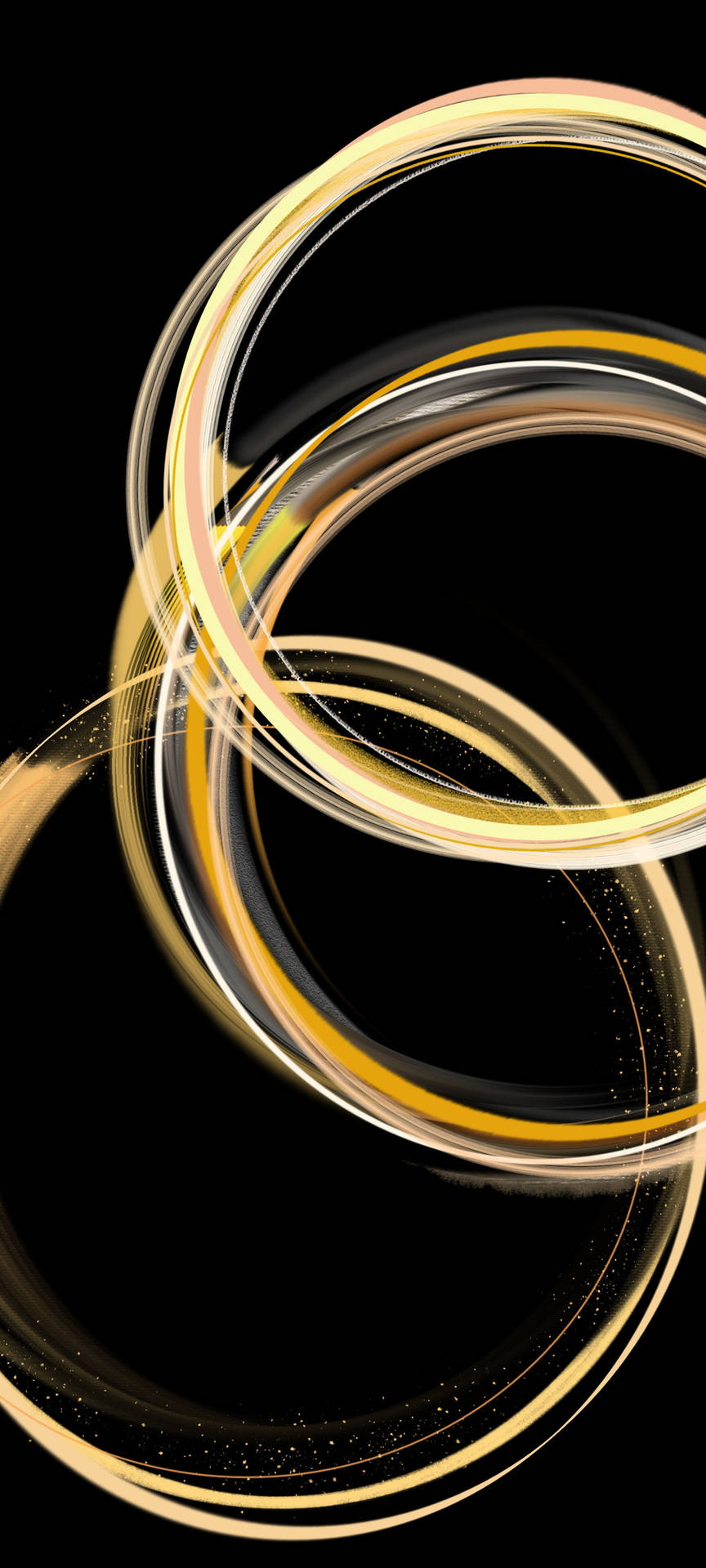 Samsung Galaxy S22 goue ringe agtergrond — Samsung galaxy s22 GIF Muurpapier