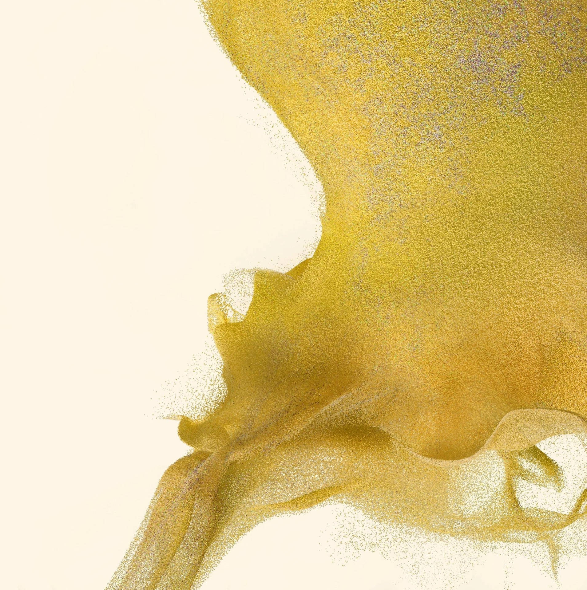 Samsung Galaxy S22 geel stof agtergrond — Samsung galaxy s22 GIF Muurpapier